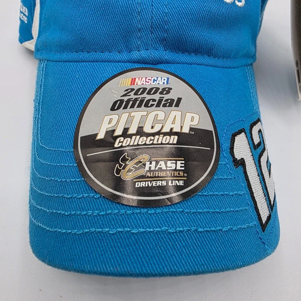 Alltel Nascar Chase Authentics 2008 Official Pitcap Cotton Blue Cotton One‎ Size